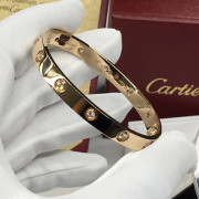 高仿卡地亚手镯原单品质，Cartier love手镯正品工艺