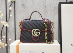 Gucci原单女包双G手袋包货源，现代时尚格调女包范！